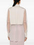 Monili-chain panelled shirt
